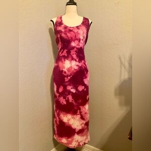 Cotton Citizen Tie-Dye Maxi Dress - Medium